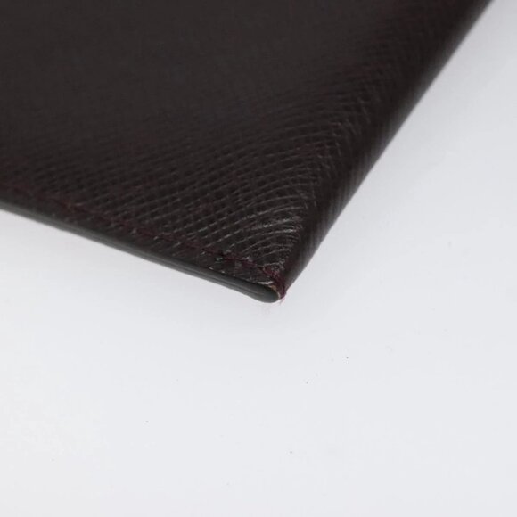 LOUIS VUITTON Taiga Document Case Clutch Bag Acajou M99087 LV Auth JB083 - Picture 11 of 16